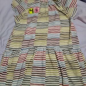 LOFT Striped Mini Dress - Multicolor